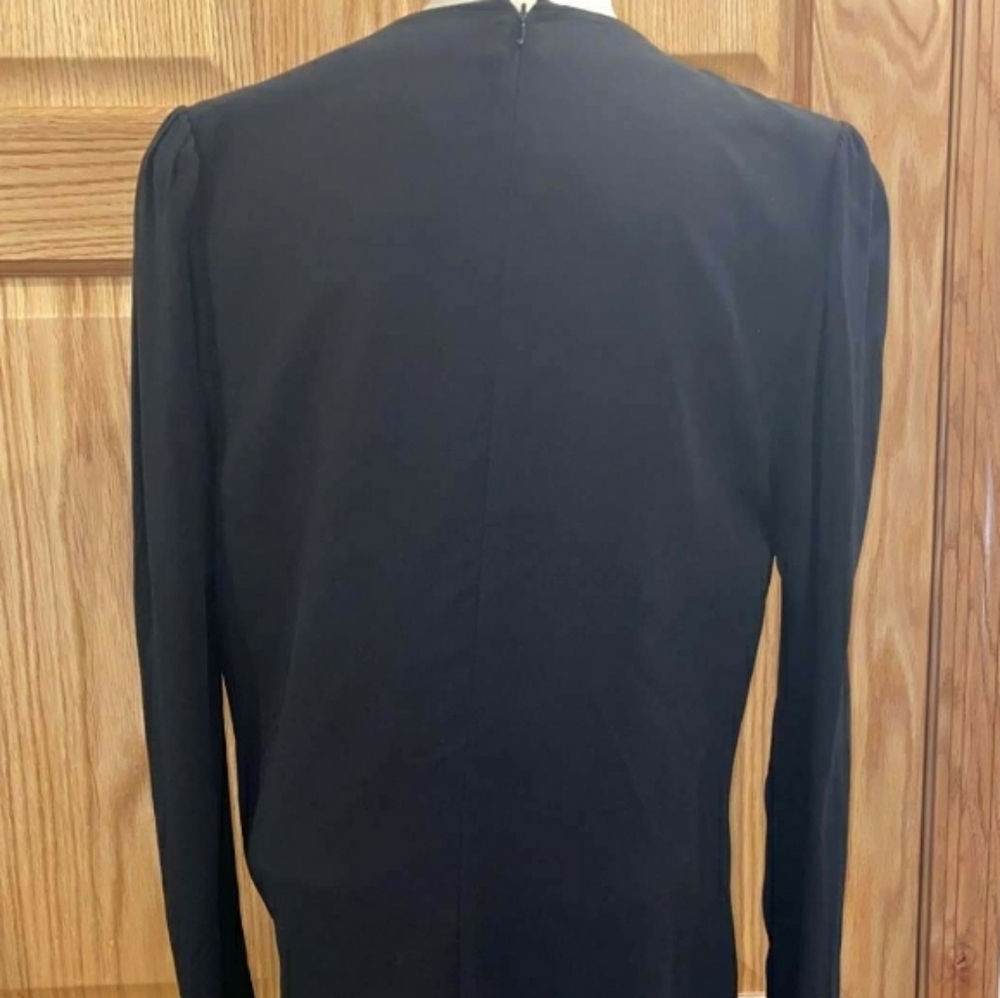 Givenchi Silk Wrap Dress  with side Embellishiment - Picture 6 of 14